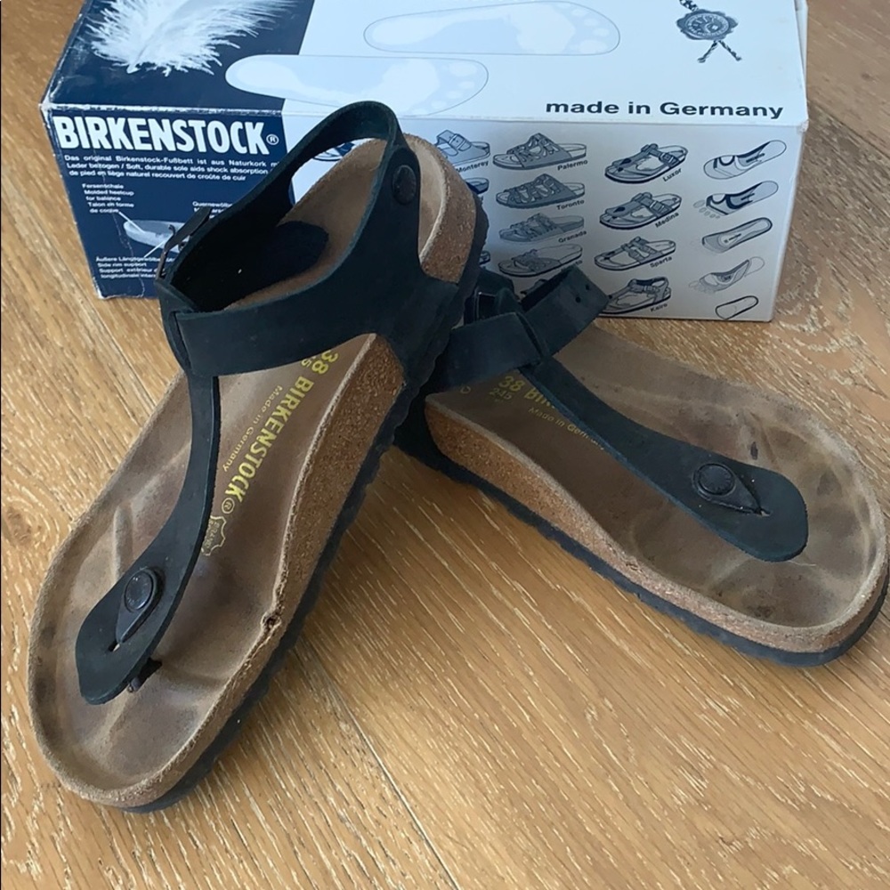 Birkenstock Cairo Black size 38